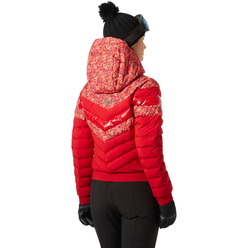Women's Imperial Short Puffy Jacket, Helly Hansen Women's Imperial Short Puffy Jacket Back on Model