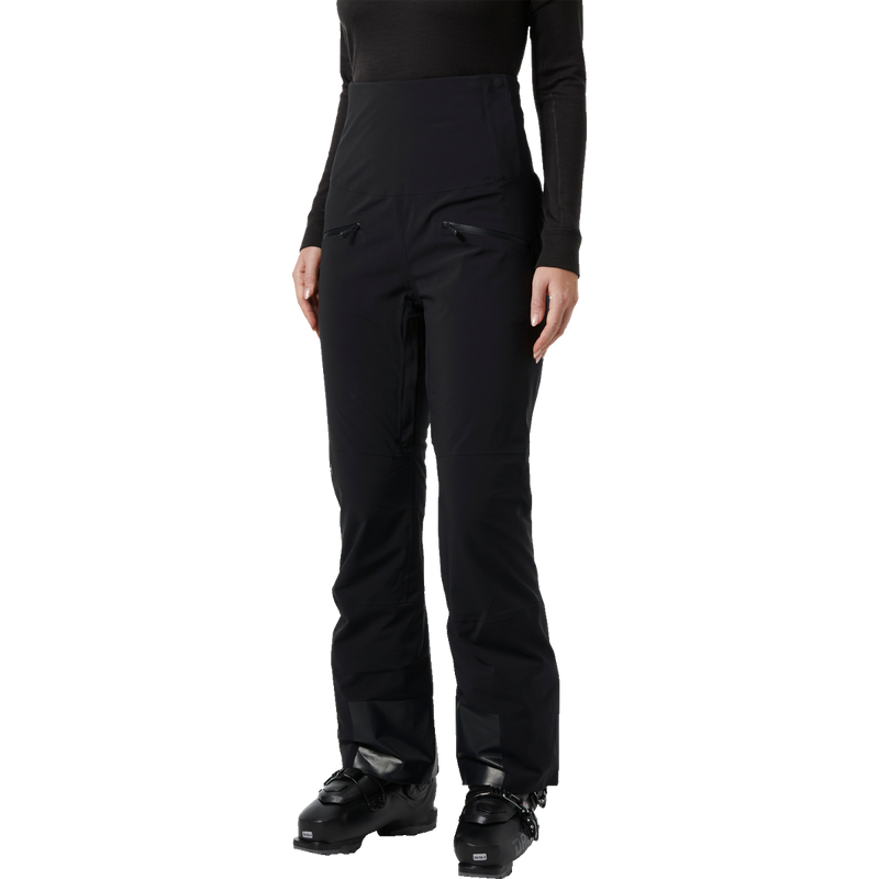 Women's Alphelia Hi Waist Insulated Pant, Helly Hansen Women's Alphelia Hi Waist Insulated Pant front on model