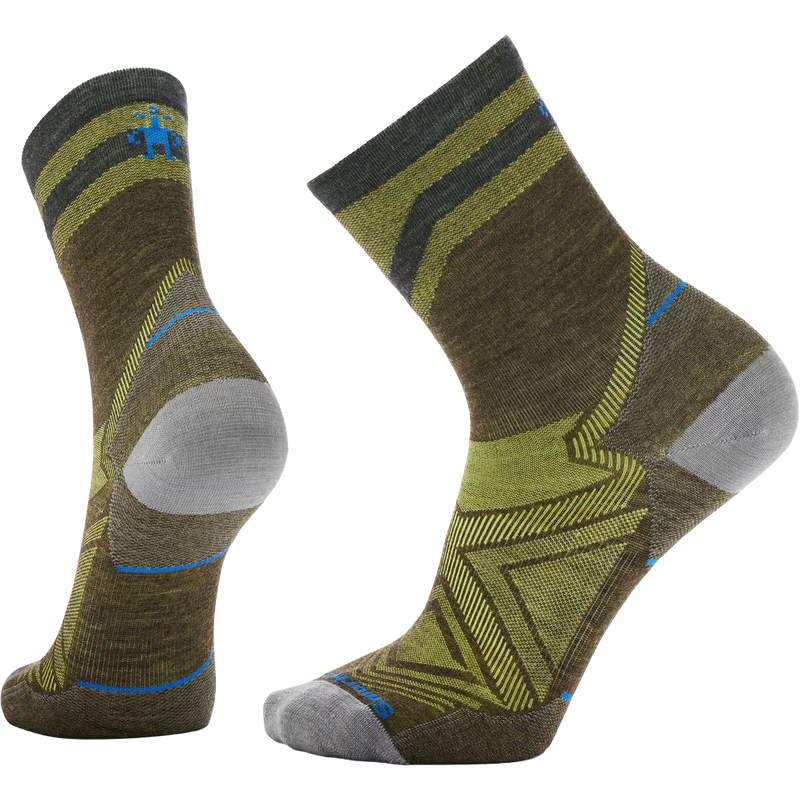 Run Zero Cushion Mid Crew Pattern Sock, Featured Image