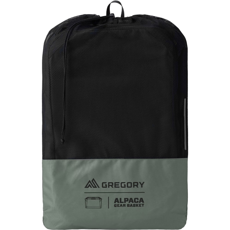 Alpaca Gear Basket 70, Gregory Alpaca Gear Basket 70 in Nomad Green in stuff sack