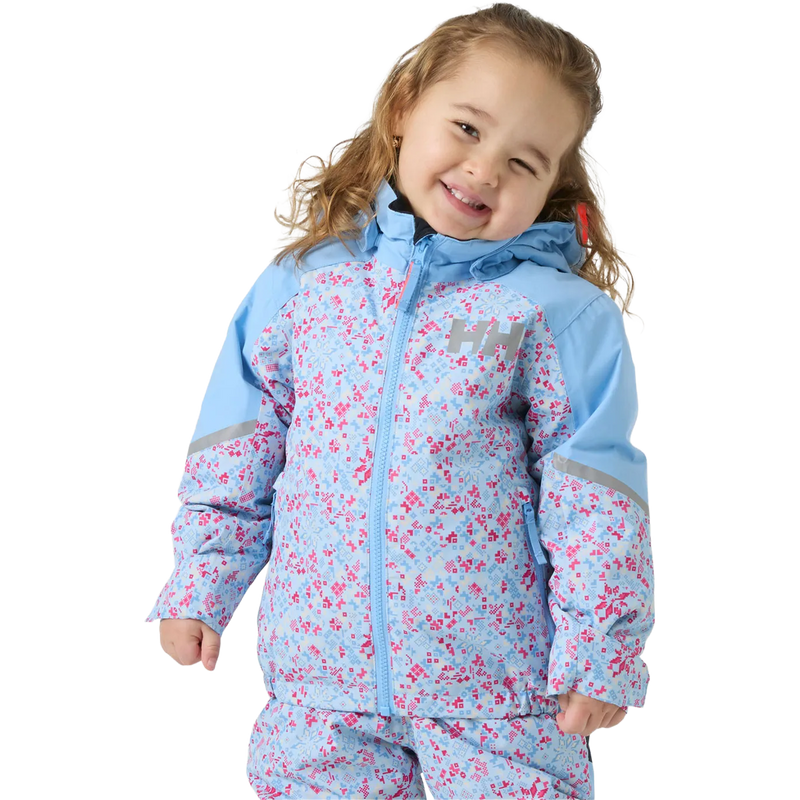 Helly Hansen Youth Legend Jacket in Bright Blue on model