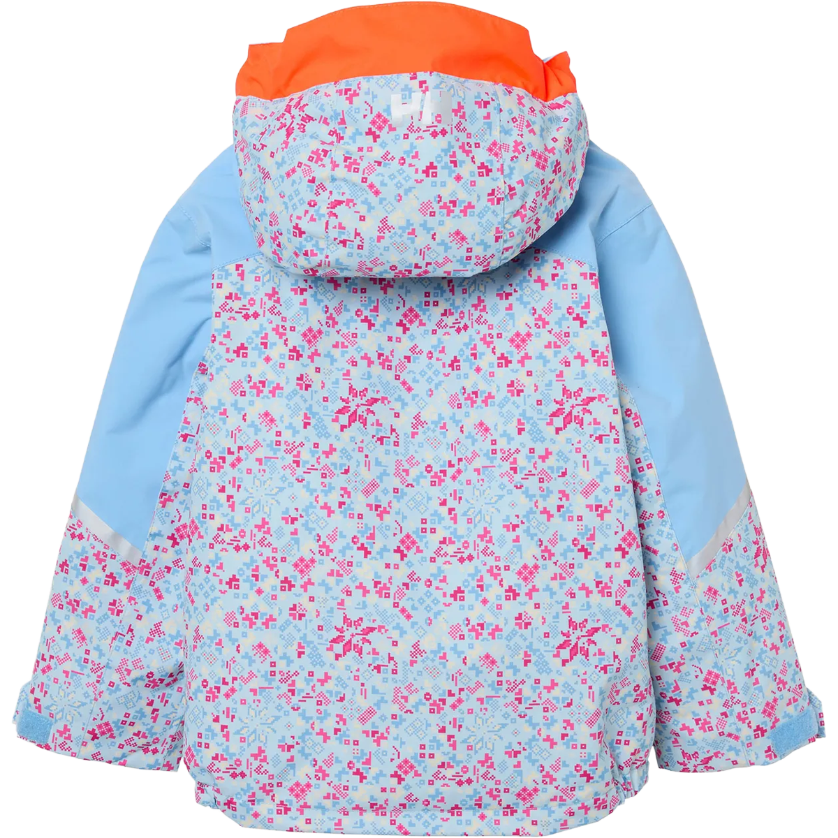 Helly Hansen Youth Legend Jacket in Bright Blue back view