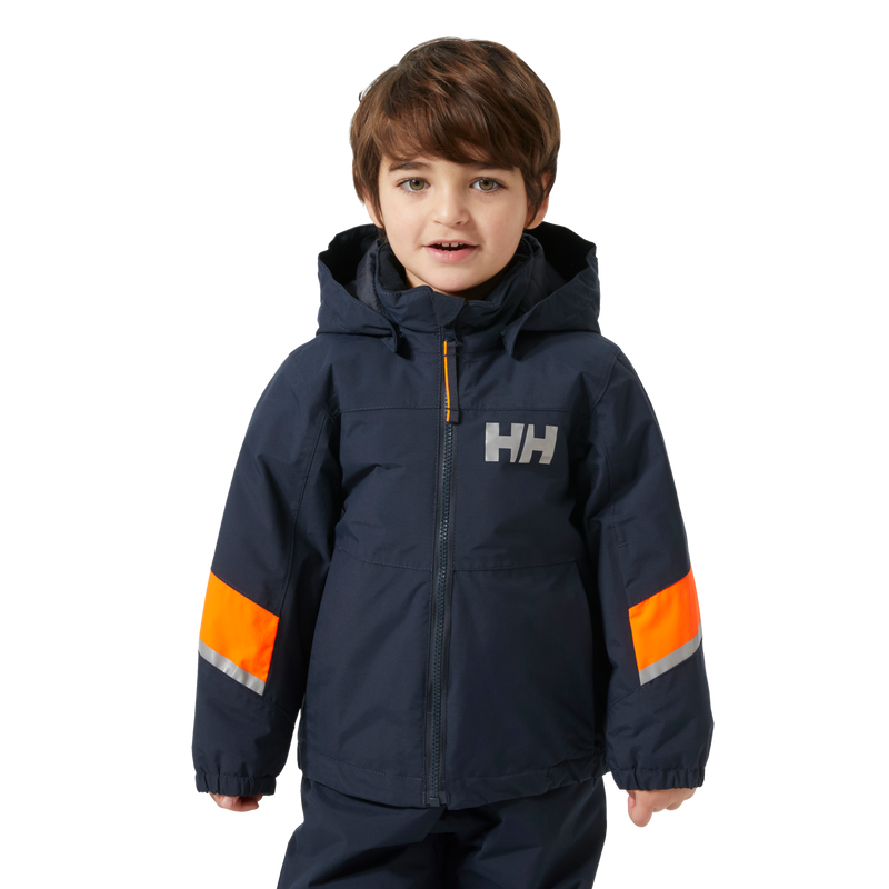 Youth Rider Insulated Jacket, Helly Hansen Youth Rider Insulated Jacket front on model