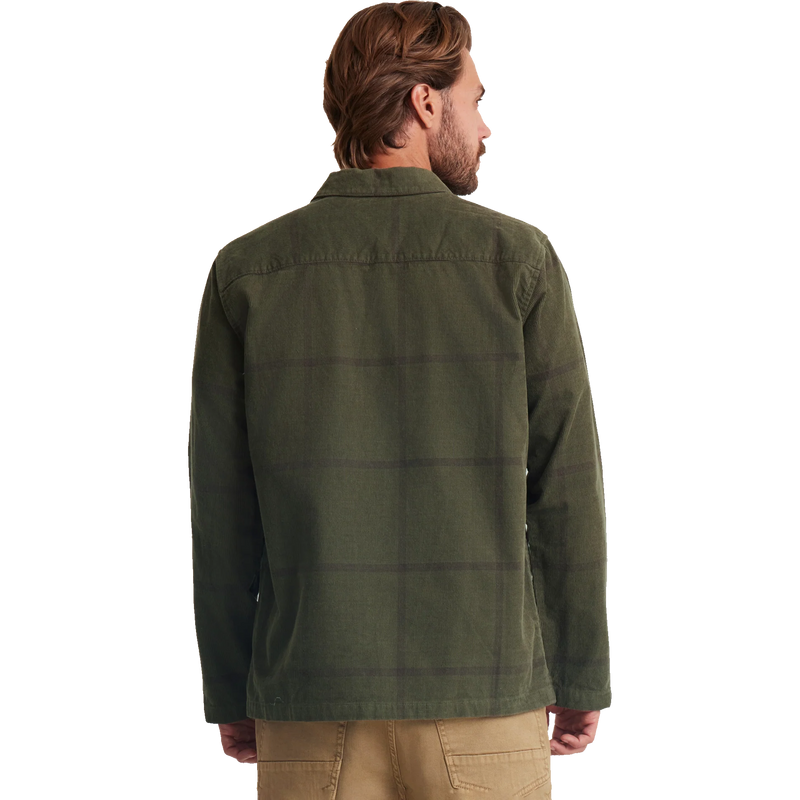 Men's Cordlord Overshirt, Roark Men's Cordlord Overshirt Back