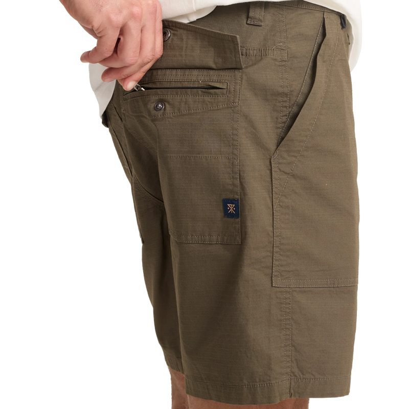 Men's Layover Utility Short, Roark Men's Layover Utility Short Back Pocket