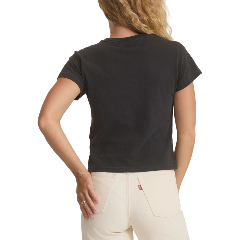 Women's Safecamp Muse Tee, Roark Women's Safecamp Muse Tee in Vintage Black Back view