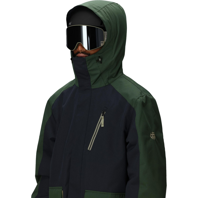 Men's Nightline Insulated Jacket, 686 Men's Nightline Insulated Jacket Hood