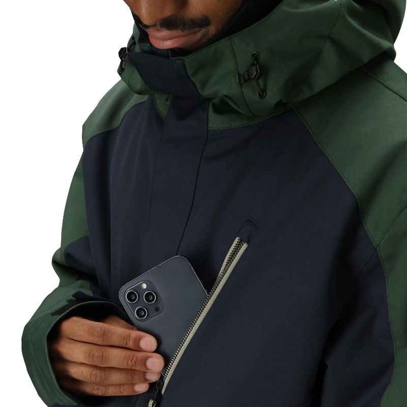 Men's Nightline Insulated Jacket, 686 Men's Nightline Insulated Jacket Chest Pocket