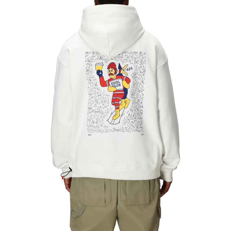 Men's PBR Premium Heavyweight Pullover Hoody, 686 Men's PBR Premium Heavyweight Pullover Hoody Back