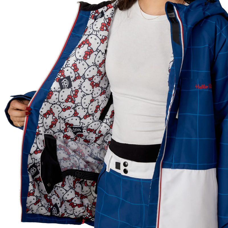 Women's Hello Kitty Athena Insulated Jacket, 686 Women's Hello Kitty Athena Insulated Jacket inner lining