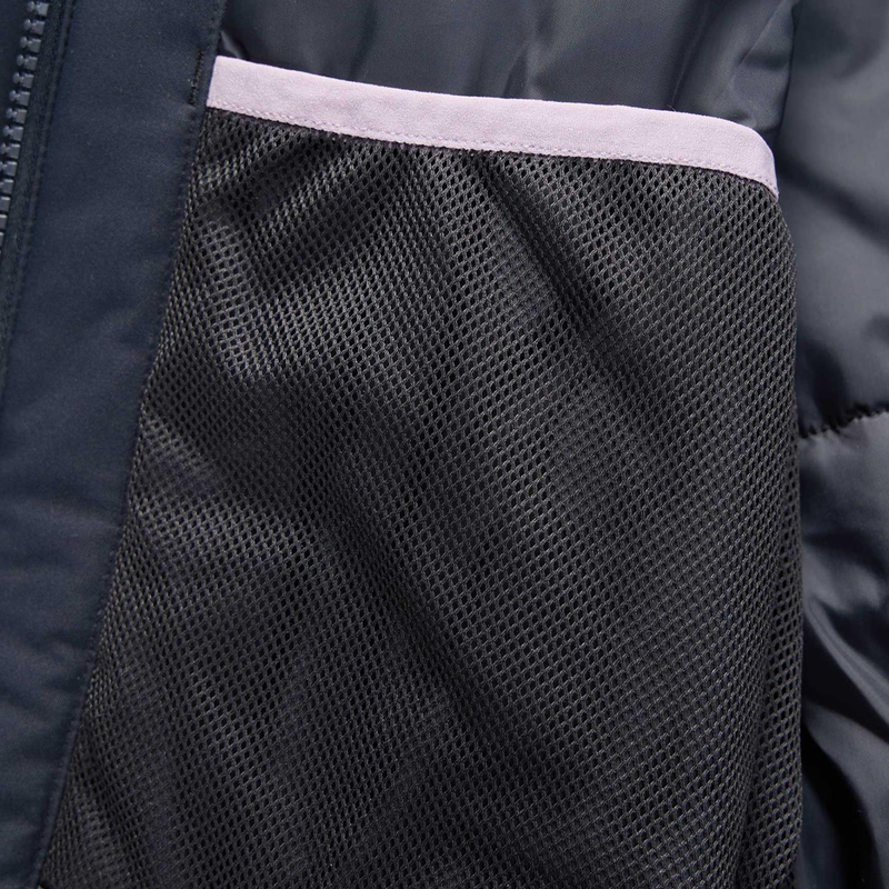 Youth Floral Block Parka, Roxy Youth Floral Block Parka goggle pocket
