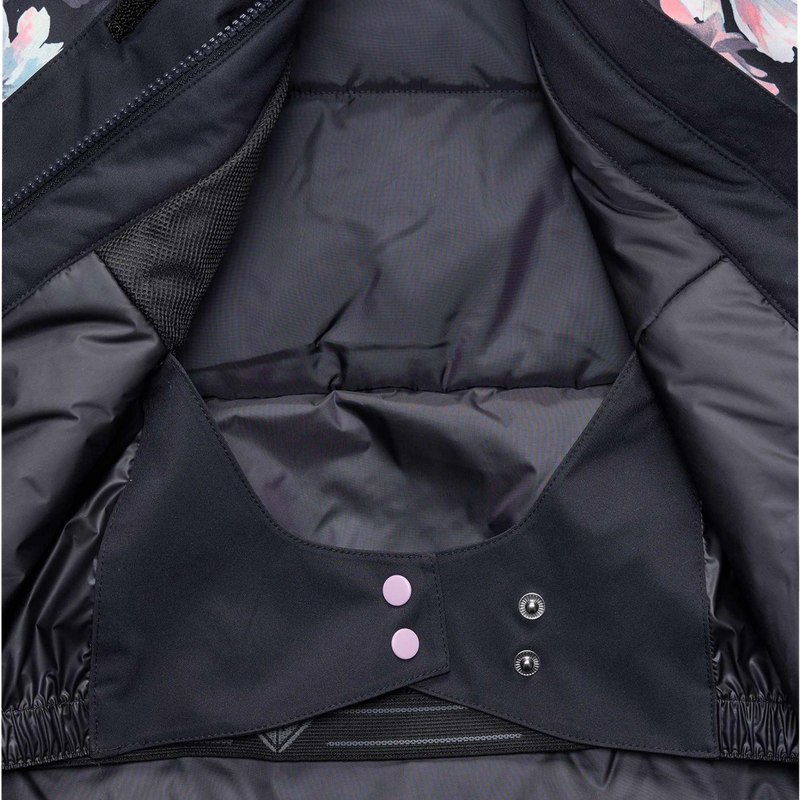 Youth Floral Block Parka, Roxy Youth Floral Block Parka powder skirt