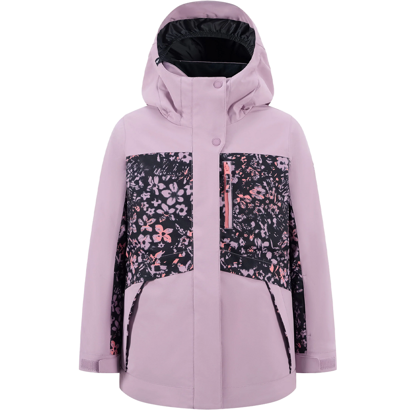 Youth Floral Block Parka, Featured Image