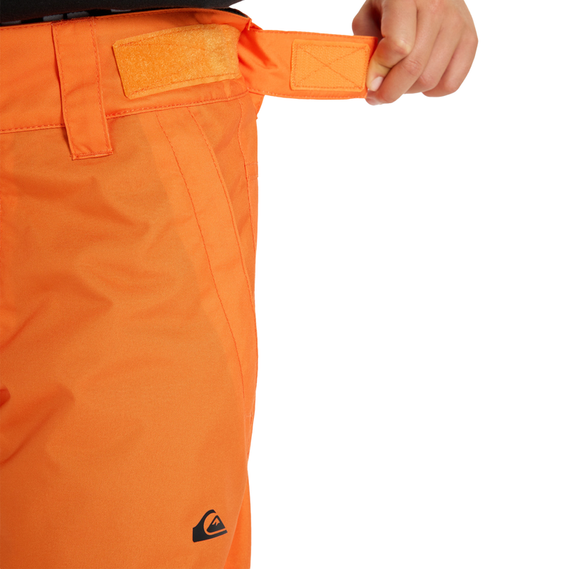 Youth Estate Pant, Quiksilver Youth Estate Pant Adjustable Waist Velcro