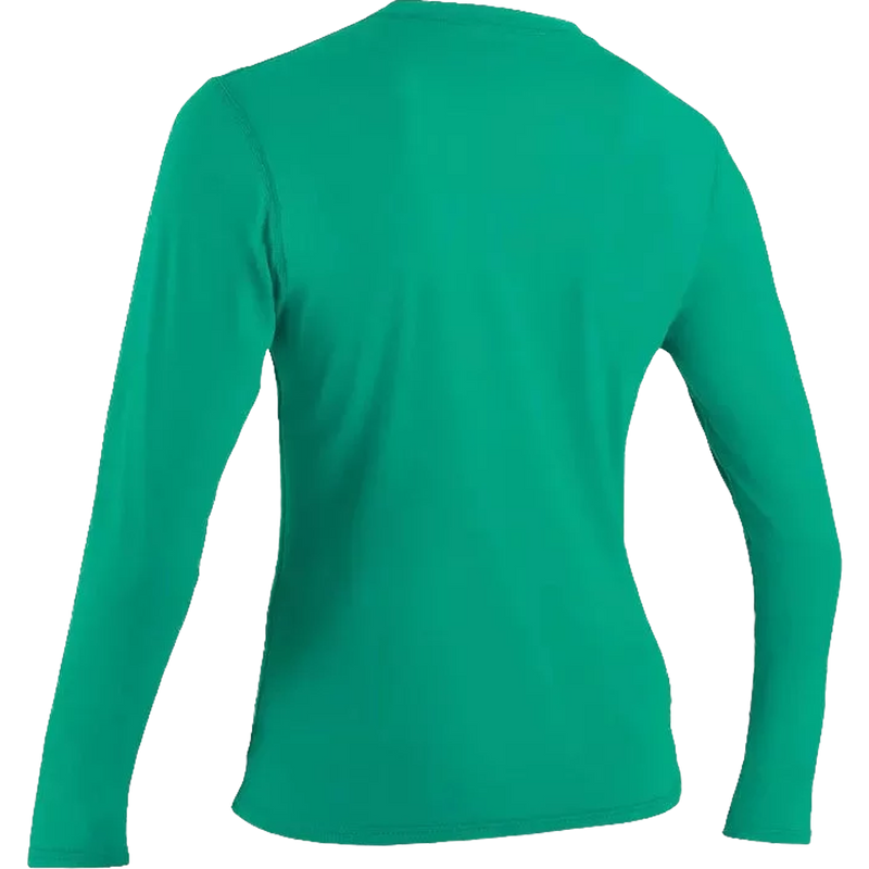 Women's Basic Skins 50+ Long Sleeve Rashguard, O'Neill Women's Basic Skins 50+ Long Sleeve Rashguard Back