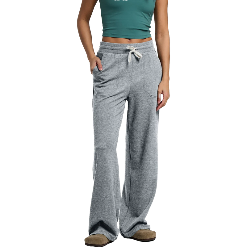 Women's Bamboo LW Fleece Wide Leg Pant, Featured Image
