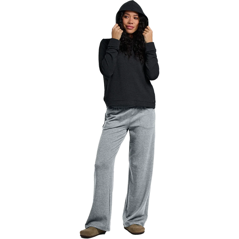Women's Bamboo LW Fleece Wide Leg Pant, Free Fly Women's Bamboo LW Fleece Wide Leg Pant Full View