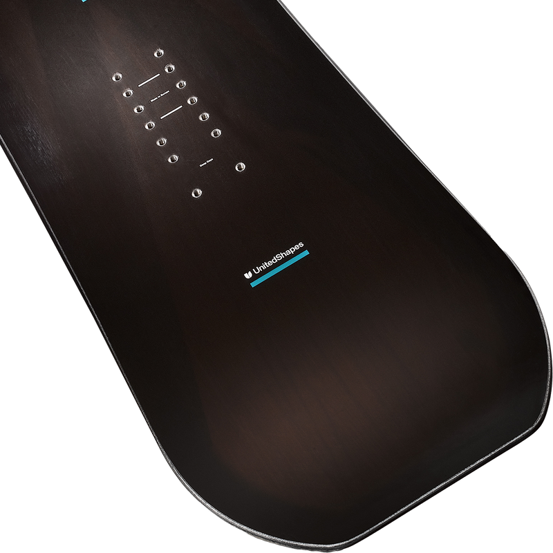 United Shapes Cadet Demo Snowboard, United Shapes Cadet tail