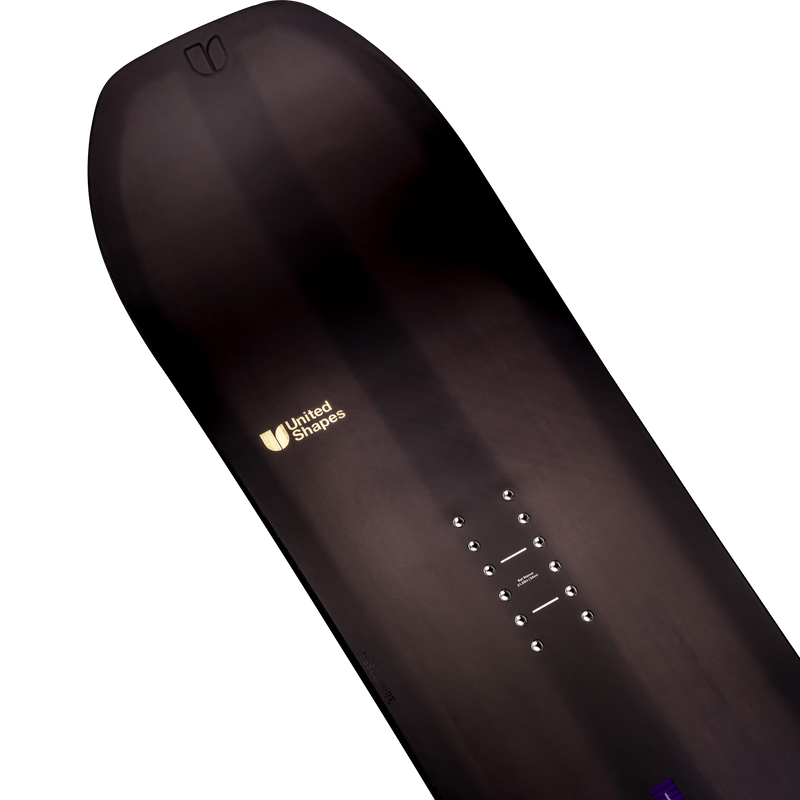 United Shapes Object Demo Snowboard Package, United Shapes Object nose