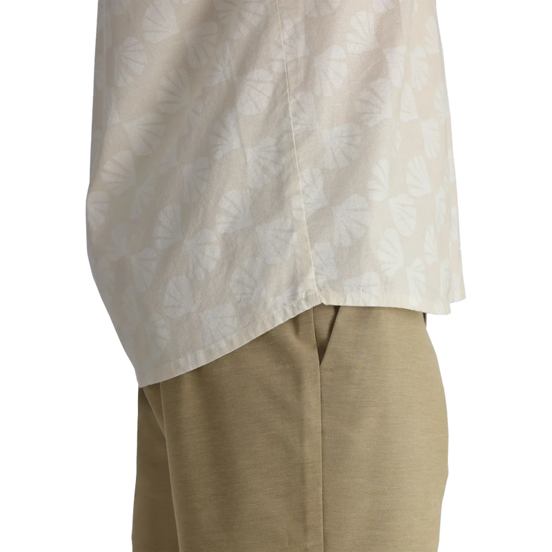 Men's Harbor Short Sleeve Shirt, Men's Harbor Short Sleeve Shirt Side Hem
