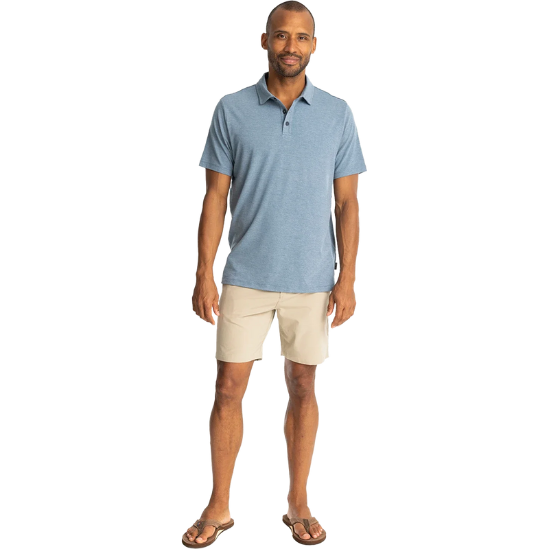 Men's Bamboo Flex Polo II, Free Fly Men's Bamboo Flex Polo II Full View