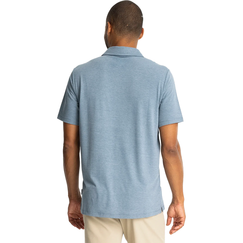 Men's Bamboo Flex Polo II, Free Fly Men's Bamboo Flex Polo II Back