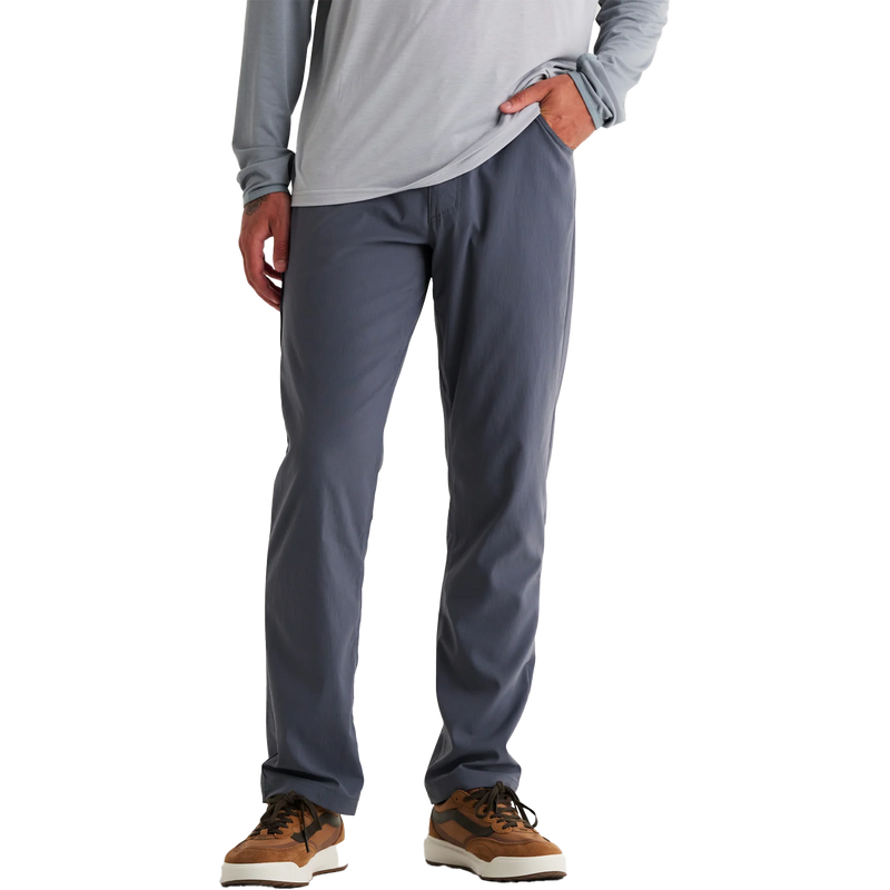 Men's Topogrid Pant, Free Fly Men's Topogrid Pant Front