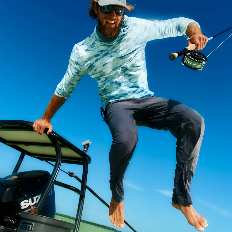 Men's Topogrid Pant, Free Fly Men's Topogrid Pant Lifestyle