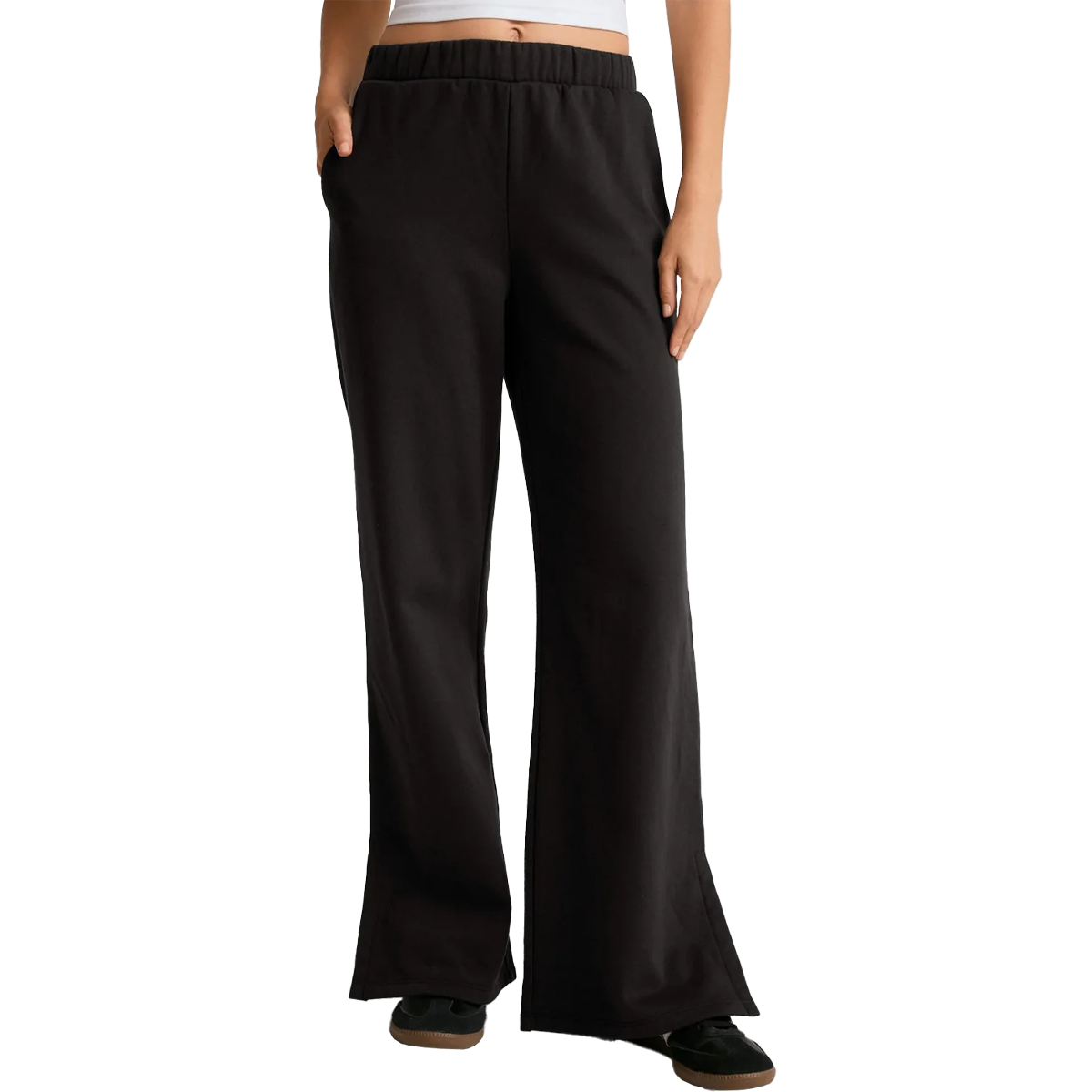 Women's Luxe Fleece Wide Leg Pant alternate view