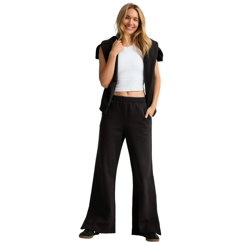 Women's Luxe Fleece Wide Leg Pant, Beyond Yoga Women's Luxe Fleece Wide Leg Pant Full View