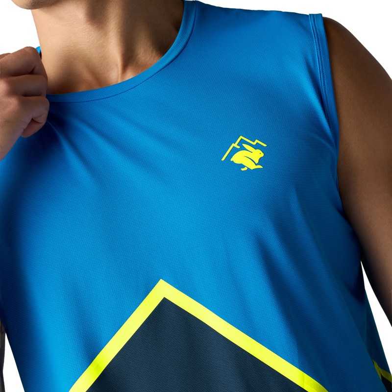 Men's Fastrock Sleeveless, Rabbit Men's Fastrock Sleeveless Front Graphic