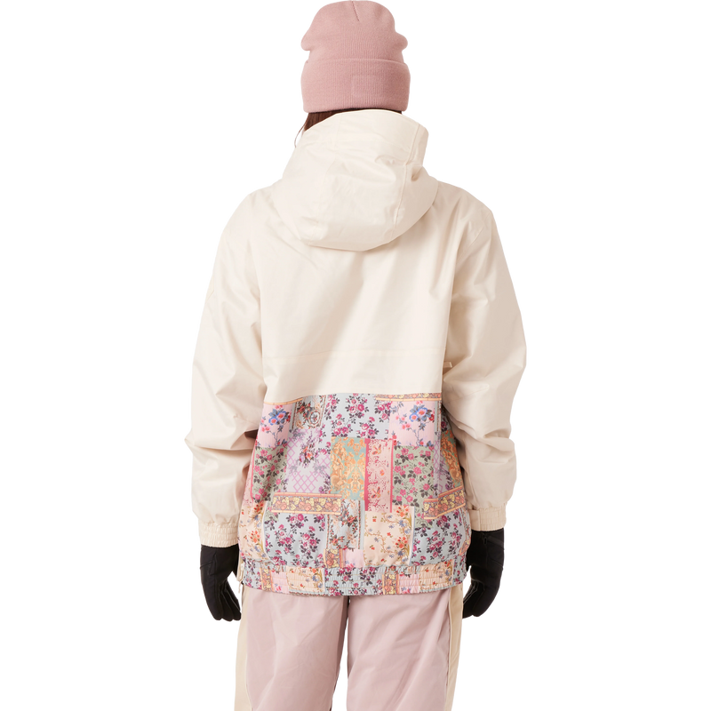 Women's Downtown Anorak Print, Roxy Women's Downtown Anorak Print in W1N Wahine back