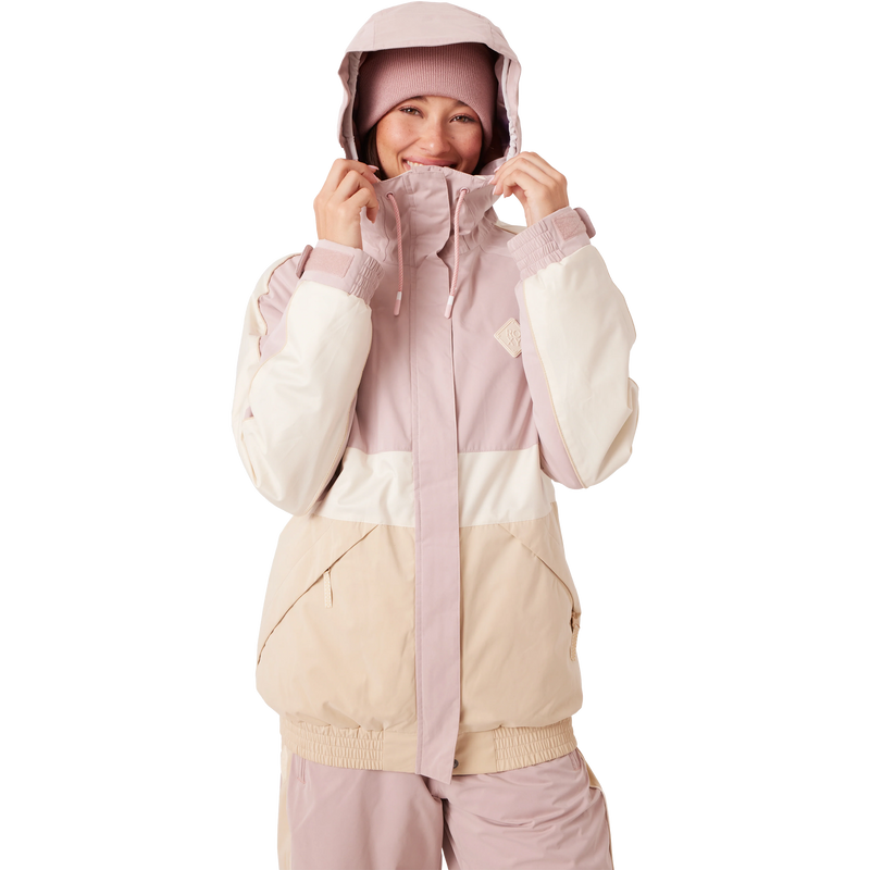 Women's Highridge Hoody Jacket, Roxy Women's Highridge Hoody Jacket Front