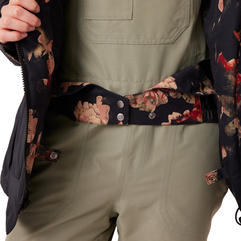 Women's Incline Parka Jacket, Roxy Women's Incline Parka Jacket in R1G Rose Garden powder skirt