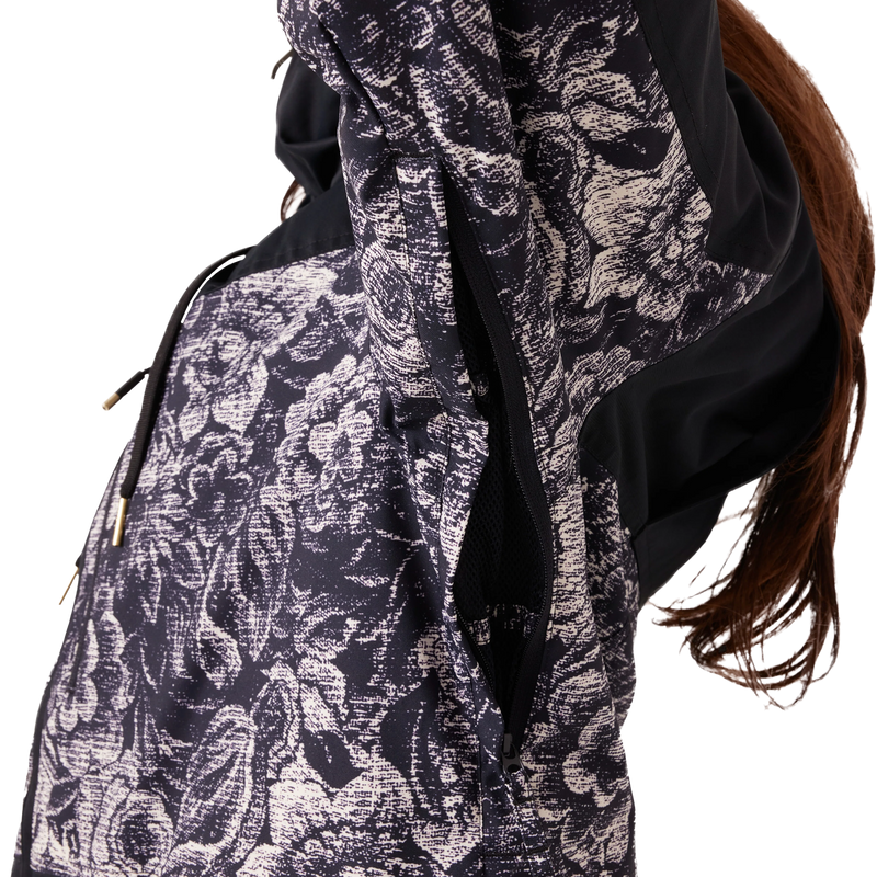 Women's Presence Parka Jacket, Roxy Women's Presence Parka Jacket Underarm Vent