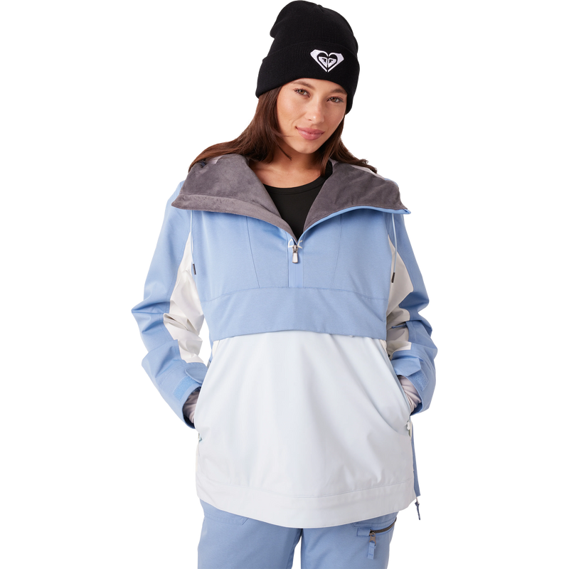 Women's Shelter Jacket, Roxy Women's Shelter Jacket Collar Unzipped