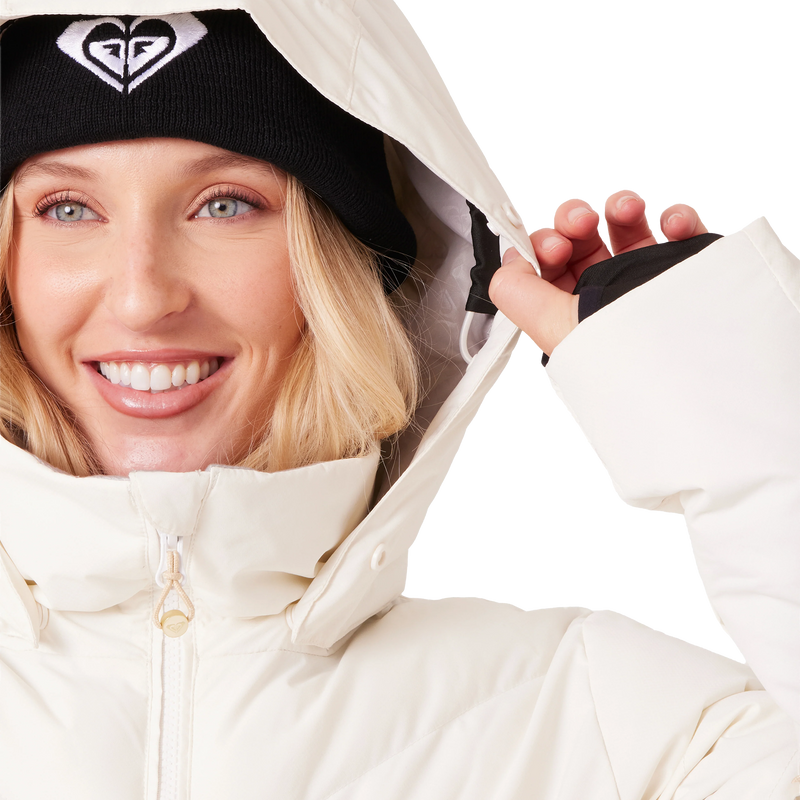 Women's Snowdrift Jacket, Roxy Women's Snowdrift Jacket Hood without Faux Fur