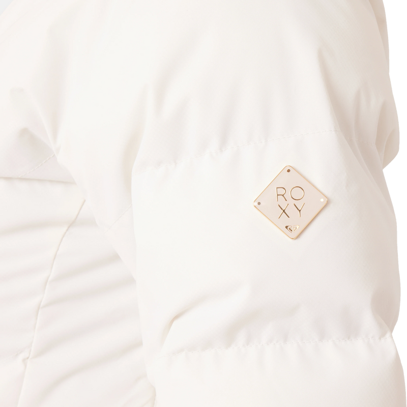 Women's Snowdrift Jacket, Roxy Women's Snowdrift Jacket Arm Logo