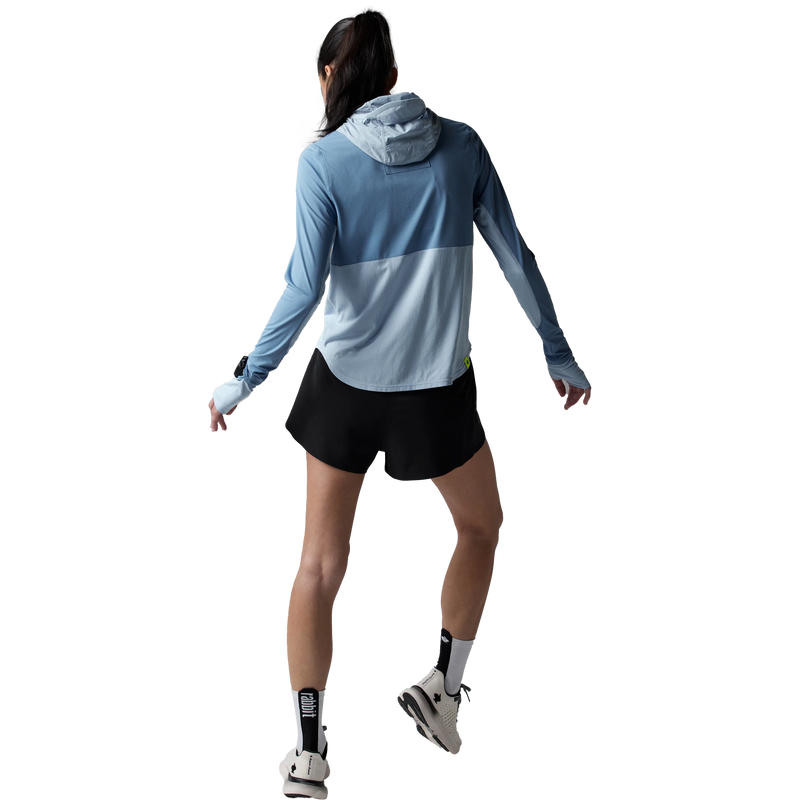 Women's Sunrunner UPF Hoodie, Rabbit Women's Sunrunner UPF Hoodie Back