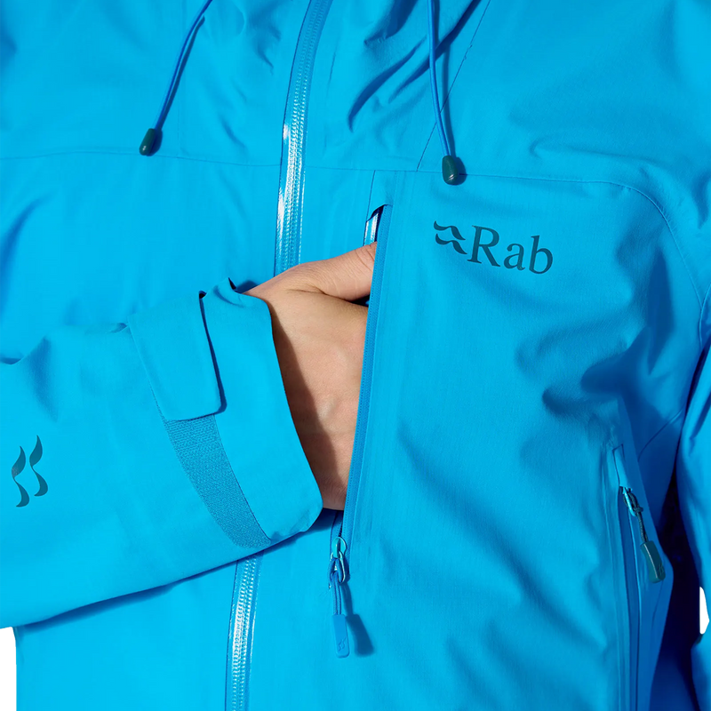 Men's Firewall Mountain Jacket, Rab Men's Firewall Mountain Jacket chest pocket