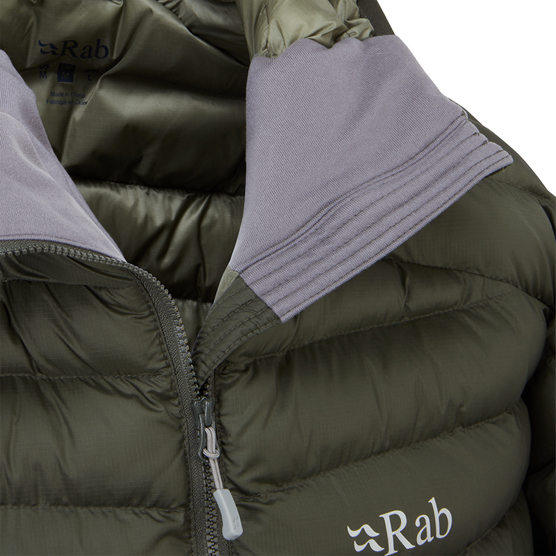 Men's Cirrus Alpine Jacket, Rab Men's Cirrus Alpine Insulated Jacket fleece chin guard
