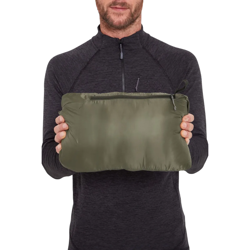 Men's Cirrus Alpine Jacket, Rab Men's Cirrus Alpine Insulated Jacket packed