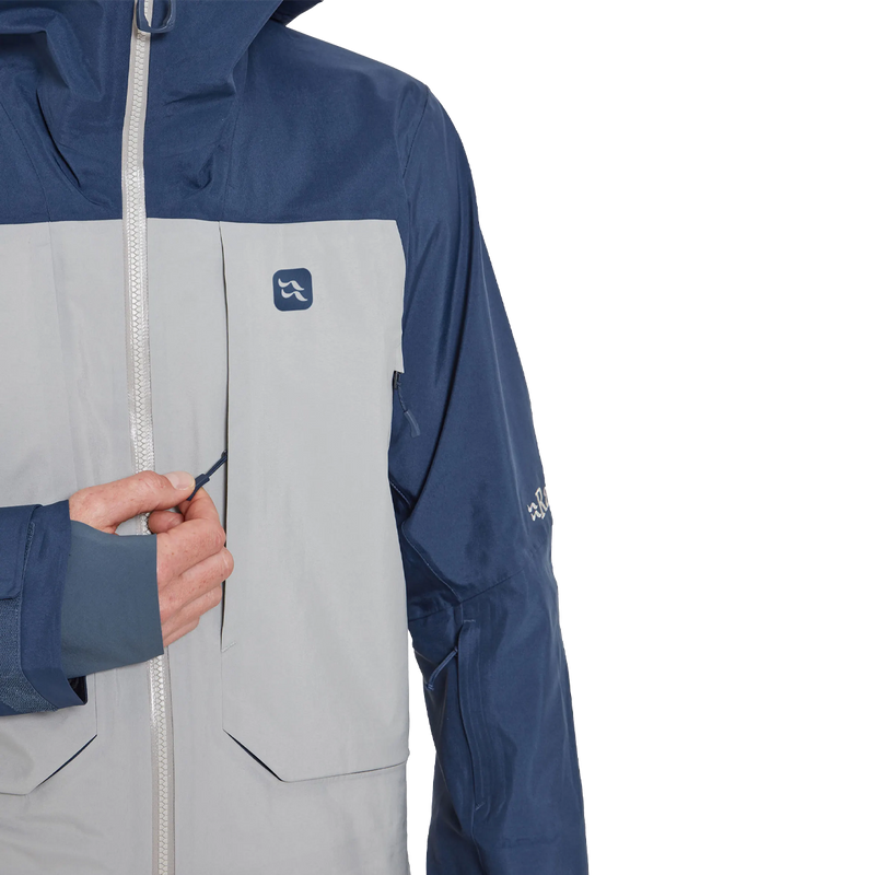 Men's Khroma Converge Jacket, Rab Men's Khroma Converge Jacket chest zip