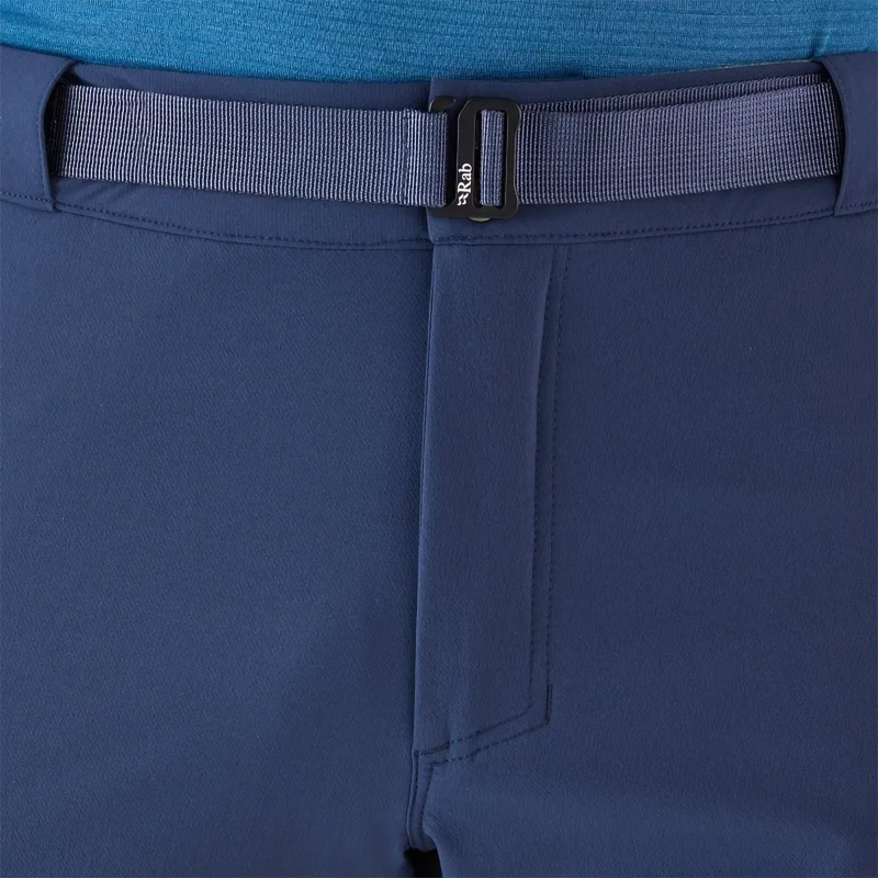 Men's Incline AS Softshell Pants, RAB Men's Incline AS Softshell Pants Alternate image front belt