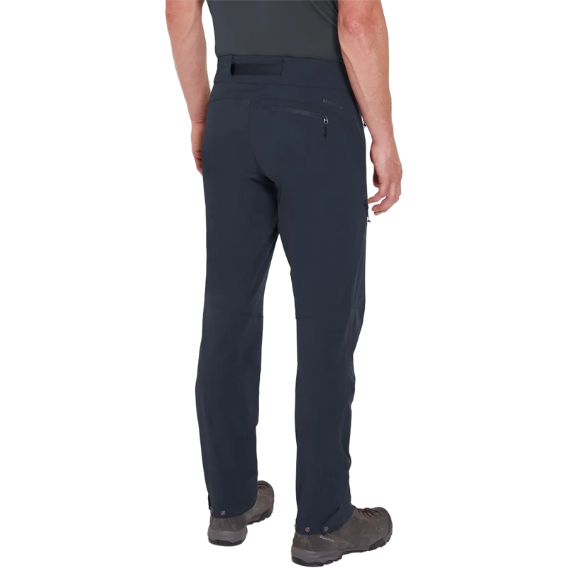 Men's Incline AS Softshell Pants, RAB Men's Incline AS Softshell Pants in EBN Ebony back