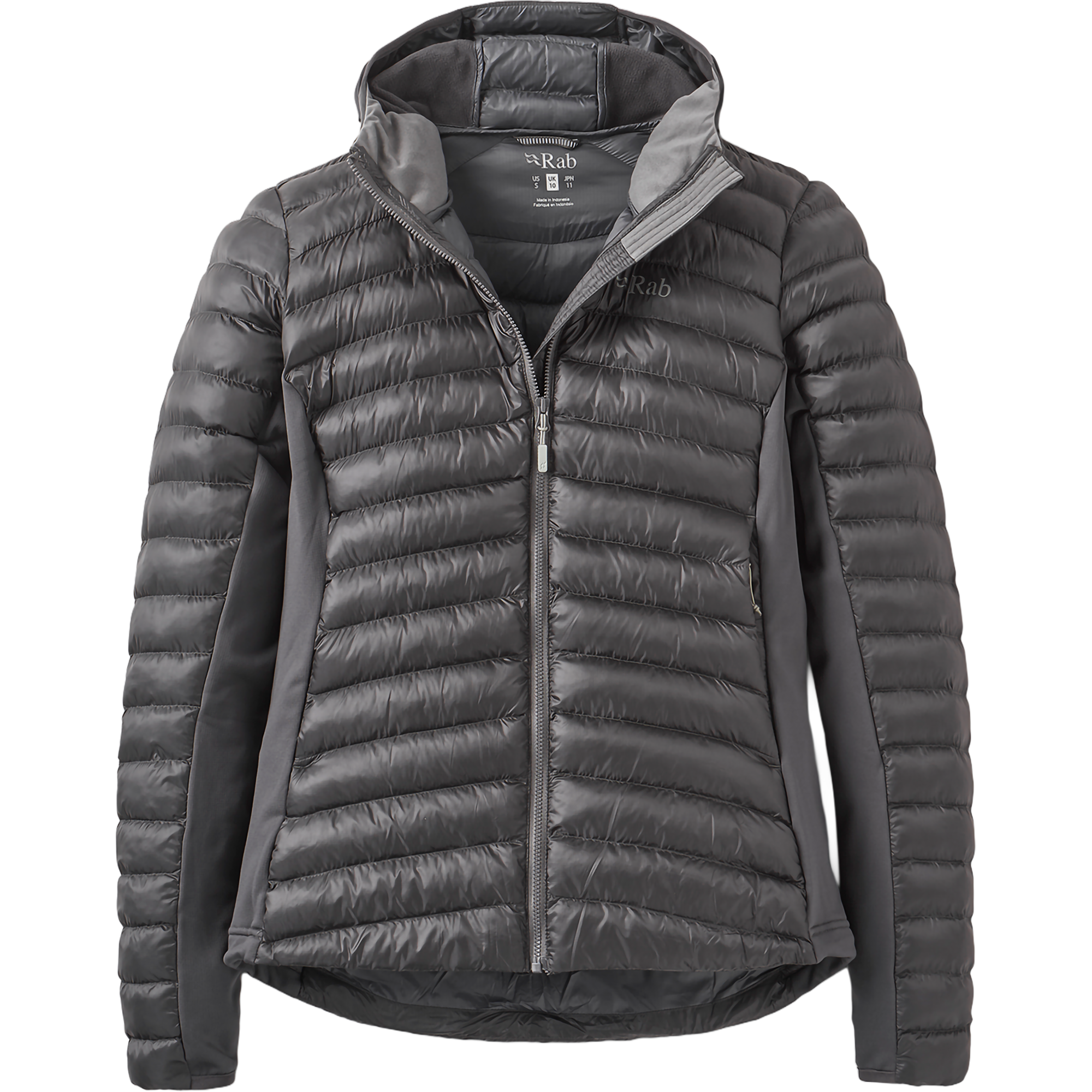 Rab Women's Cirrus Flex Hoody in GRH Graphene
