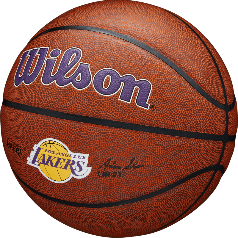 Wilson NBA Team Alliance Basketball Lakers 3/4 Front