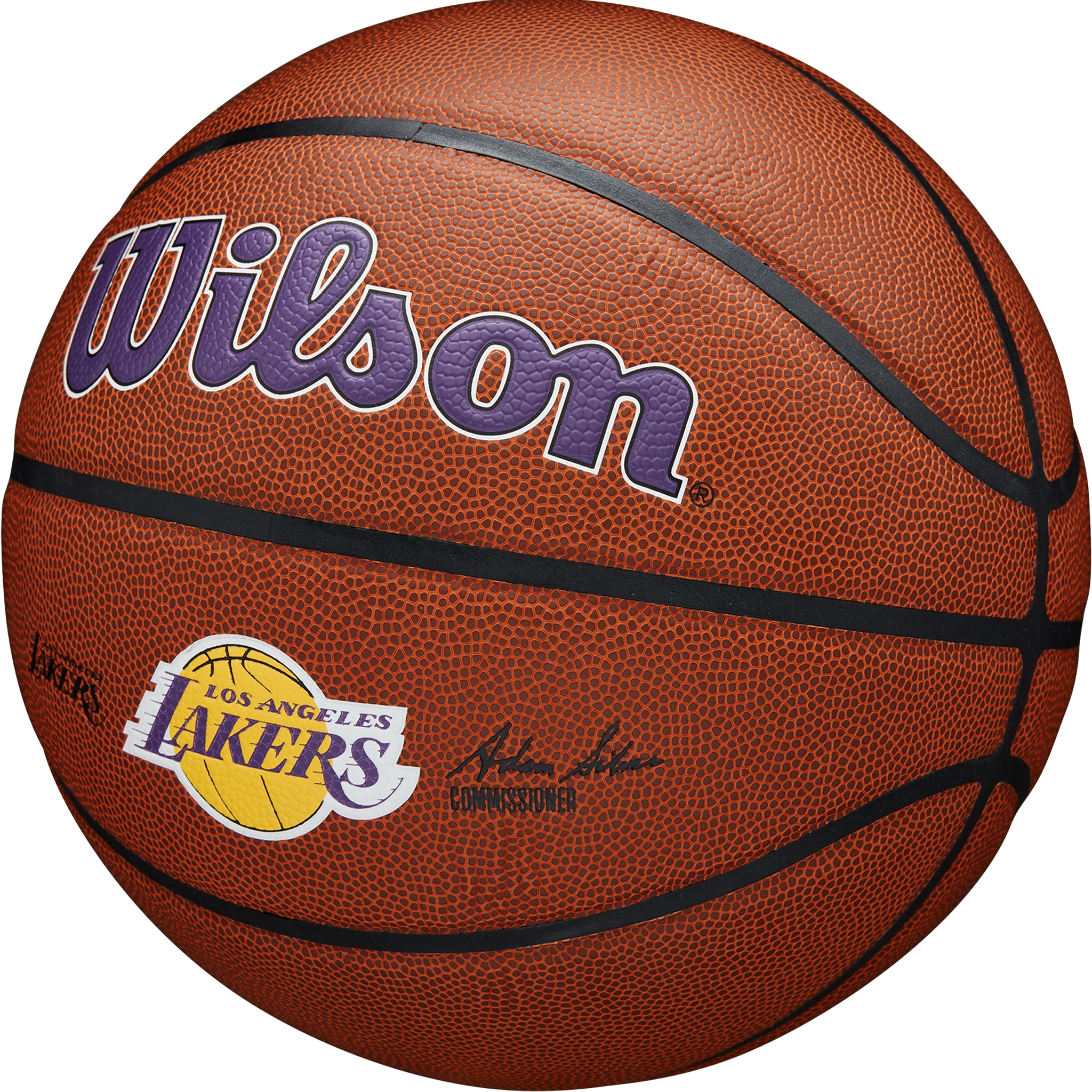 Wilson NBA Team Alliance Basketball Lakers 3/4 Front