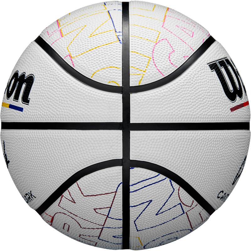 Caitlin Clark Make Your Mark Basketball - 27.5", Wilson Caitlin Clark Make Your Mark Basketball Side