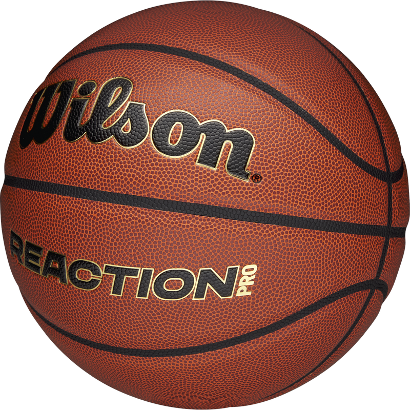 Reaction Pro Basketball - 29.5", Wilson Reaction Pro Basketball 3/4 Front